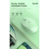 Morzzor M107 wireless mouse Bluetooth dual mode rechargeable mouse mute gaming office notebook mouse