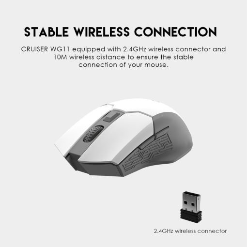 Fantech Cruiser WG11 Wireless 2.4GHz Pro Gaming Mouse