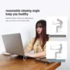 cn-11134207-820l4-me18h26azt3409.webp Laptop Stand 2PCS Mini Foldable Portable Computer Stand 2 Adjustable Angle Laptop Stand Keyboard Lifting Table