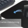 cn-11134208-7r98o-lxgozjk6ye5f83.webp Black Mouse Pad Safe Soft Dirt Resistant Durable for Office Laptop Non Slip Washable