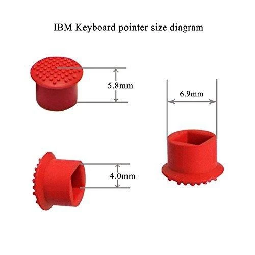 TrackPoint Keyboard Mouse Red Cap Soft Point for IBM LENOVO THINKPAD