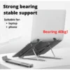 my-11134207-7r98q-lpj37jxznrkhcb.webp Laptop Stand Portable Platform Foldable Stand Adjustable Height Laptop Holder