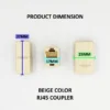 my-11134207-7r992-lots40sgs428e2.webp LAN Network Straight Coupler Extender Joint Converter Plug Adapter