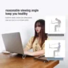 my-11134208-7ras8-mc04a6zemdueab.webp Laptop Stand 2PCS Mini Foldable Portable Computer Stand 2 Adjustable Angle Laptop Stand Keyboard Lifting Table
