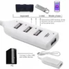 USB Hub for Laptop PC 4 Port USB2 0 Distribution Splitter Fast Adapter Converter OTG